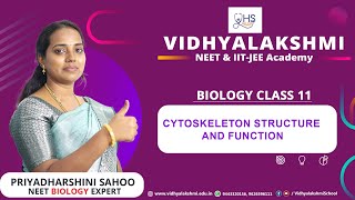 Cytoskeleton structure and function Cytoskeleton class 11  NEET [upl. by Diantha]