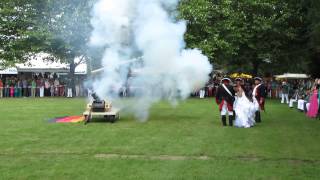 Schützenfest Mastholte 2014 Mörser Jakoble Bopfinger Stadtsoldaten [upl. by Ynotna607]