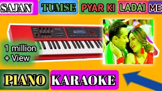 Sajan Tumse Pyar Ki Ladai Mein Music  Tut Gayi Churiyan Kalai Me Piano  Hindi Video [upl. by Novoj]