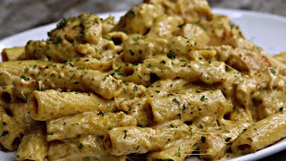 Creamy Pesto Chicken Pasta Recipe [upl. by Anthia]