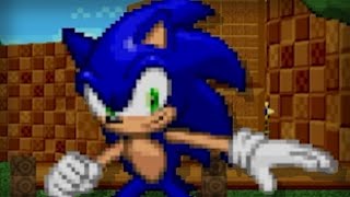 Sonic Adventure Sonic DESTROYS Sonic Robo Blast 2 [upl. by Alithia74]