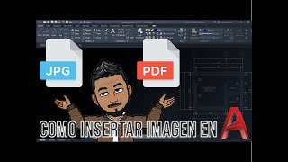 INSERTAR IMAGEN EN AUTOCAD [upl. by Leemaj]