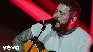 Post Malone  Circles Acoustic – One Night in Rome Italy 2022 [upl. by Amla]