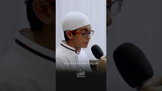 A Student Reads to Shaykh Mishary Al Afasy alafasy [upl. by Ahsram]