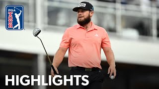 Tyrrell Hatton’s 8under 64 ties course record  Round 2  RBC Canadian  2023 [upl. by Ylrebmek294]