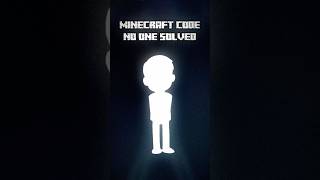 The Minecraft Code NO ONE Has Solved minecraft mystery retrogamingnow [upl. by Oringas]