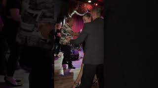 Alejandro Sol and Inna Salsa dancing to live music at El Floridita Restaurant in Hollywood [upl. by Notsehc]