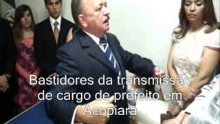 Gabinete do Prefeito de Acopiara transmissão de cargo [upl. by Tades]