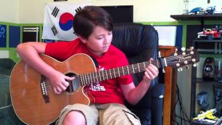 Foster The People  Pumped Up Kicks  Fingerstyle Acoustic Guitar  Andrew Foy chords [upl. by Adnolehs]