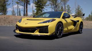 Official C8 Corvette ZR1 Reveal Driving Footage [upl. by Seaden]