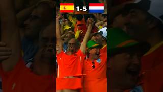 Spain vs Netherlands  Group Stage World Cup 2014 [upl. by Bettina]