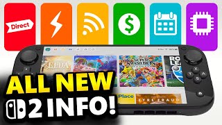 HUGE NEW Nintendo Switch 2 Leaks Rumors amp Reports [upl. by Kemeny]