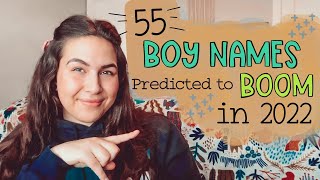 55 UNIQUE BABY BOY NAMES Predicted to BOOM in 2022  Trendy Baby Name List For BOYS [upl. by Anoi]