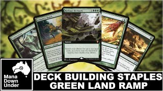 Land Ramp for Green Commanders  Commander Staples MTG  EDH  Magic The Gathering [upl. by Sev]