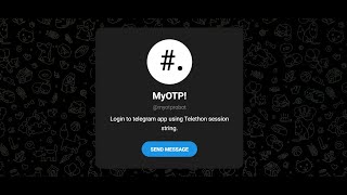 How to Login to Telegram App Using a Session File or String [upl. by Epolenep]