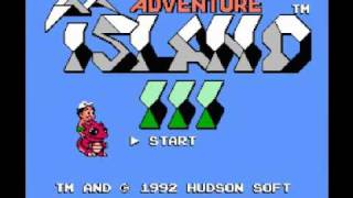 Hudsons Adventure Island III NES Music  Misty Maze [upl. by Shanley471]