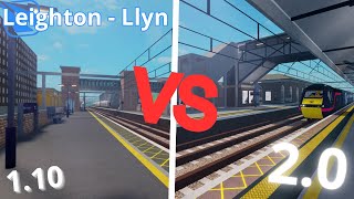 LlynbytheSea line  SCR 110 VS 20 comparison [upl. by Yand]