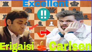 Erigaisi Arjun vs Magnus Carlsen  Meltwater Champions Chess Tour Finals 2022 [upl. by Hasty]