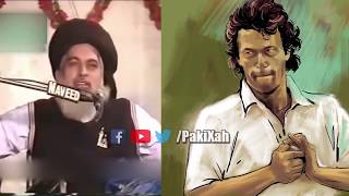 Maulana Khadim Rizvi vs Imran Khan  PakiXah [upl. by Yrohcaz14]