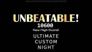 FNAF Ultimate Custom Night 5020 Mode Complete No Powerups [upl. by Fleischer]