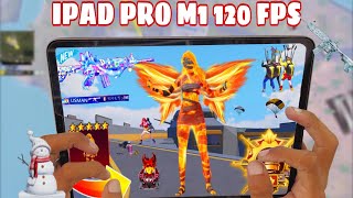 120 Fps on IPAD PRO M1🔥  ipad M1 Pubg Test 2024  ipad Handcam Gameplay  Pubg Mobile [upl. by Archer]