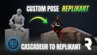 Create Custom Poses with Cascadeur amp Transfer to Replikant [upl. by Anjela]