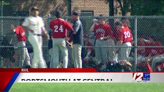 Central narrowly defeats Portsmouth in Div I baseball [upl. by Siravart904]