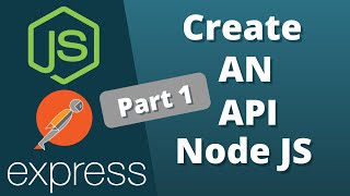 How to create API endpoints part 1 express js postman node js [upl. by Alaehcim]