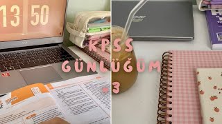 KPSS Günlüğüm 3 [upl. by Odlo772]