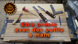 Être précise avec des outils à main technique de menuiserie [upl. by Colon]