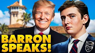 Internet Hears Barron Trumps Real Voice The First Time  Total Shock [upl. by Roper868]