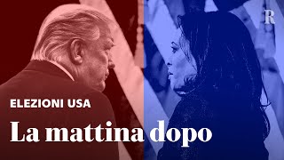 Elezioni Usa 2024 la mattina dopo [upl. by Tormoria544]