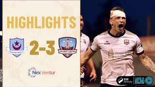 HIGHLIGHTS  DROGHEDA UNITED 23 GALWAY UNITED [upl. by Llertniuq]