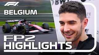 FP2 Highlights  2024 Belgian Grand Prix [upl. by Lalat724]