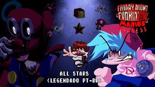 fnf all stars fansing gameplay hardfc [upl. by Siddra]