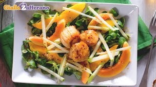 Capesante con insalata di frutta [upl. by Theadora]