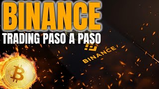 Cómo hacer Trading en BINANCE  Tutorial 2024 [upl. by Ahseym552]