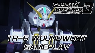 TR6 Woundwort Gameplay  Gundam Breaker 3 English [upl. by Hersch]