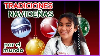 TRADICIONES NAVIDEÑAS en el MUNDO 🎄🎅🏽🌟 Como se celebra la navidad en distintos países del mundo [upl. by Sucitivel]