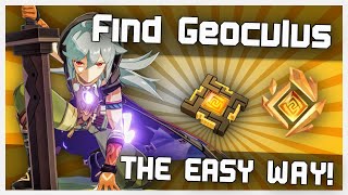 How To Find All GEOCULUS In Liyue The Easy Way  Genshin Impact Guide [upl. by Oretna]