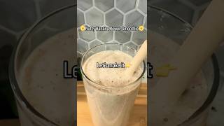 Nutty Banana Power Smoothie BananaSmoothie Banana HealthyRecipes QuickRecipes EasyRecipes [upl. by Okimuk]