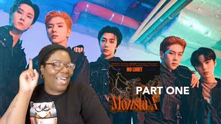 MONSTA X THE DREAMING UNBOXING  NO LIMIT ALBUM LISTENING SESSION  PART ONE [upl. by Raffo727]