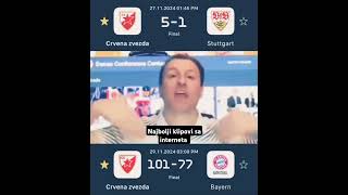 Laku noć navijačima Zvezde 👏🔥football fkcrvenazvezda kkcrvenazvezda basketball [upl. by Nitas]