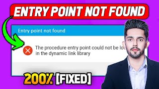 The Procedure Entry Point Not Found Dynamic Link Library Error Fixing In Windows 10 11 7 [upl. by Odawa]