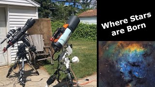 Going Into DEEP SPACE With My BIG Refractor Telescope [upl. by Aviva]