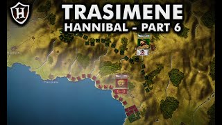 Battle of Lake Trasimene 217 BC ⚔️ Hannibal Part 6  Second Punic War [upl. by Iam]