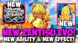 New Zenitsu 6 Star EVO is a RAID MODE GOD New quotSleepquot Effect  NEW ABILITY  ASTD Showcase [upl. by Harewood]