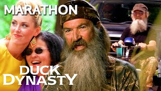 TOP 6 MOMENTS FROM SEASON 4 2 Hour Marathon  Duck Dynasty [upl. by Eatnoid862]