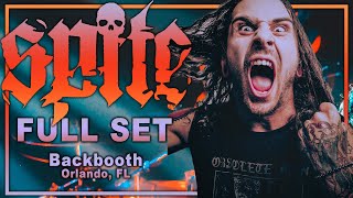 SPITE  Full Set 4K LIVE  Backbooth Orlando FL [upl. by Kcirdef]