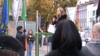 Cllr Mairéad Farrell  Cork Hunger Strike Commemoration [upl. by Hanako]